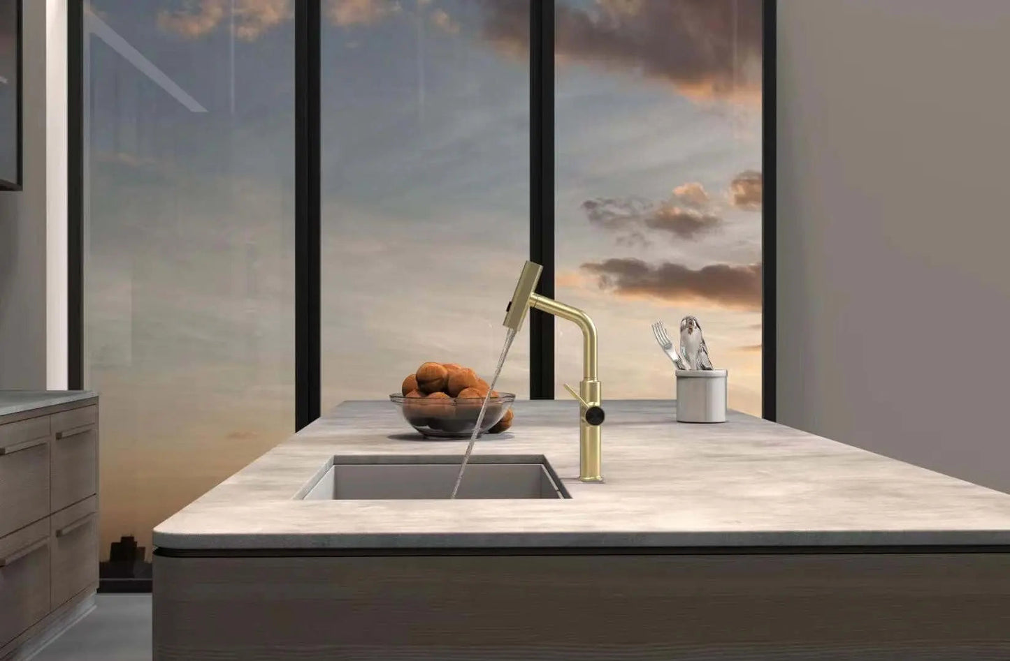 The Gold Versa Faucet The Black Markit