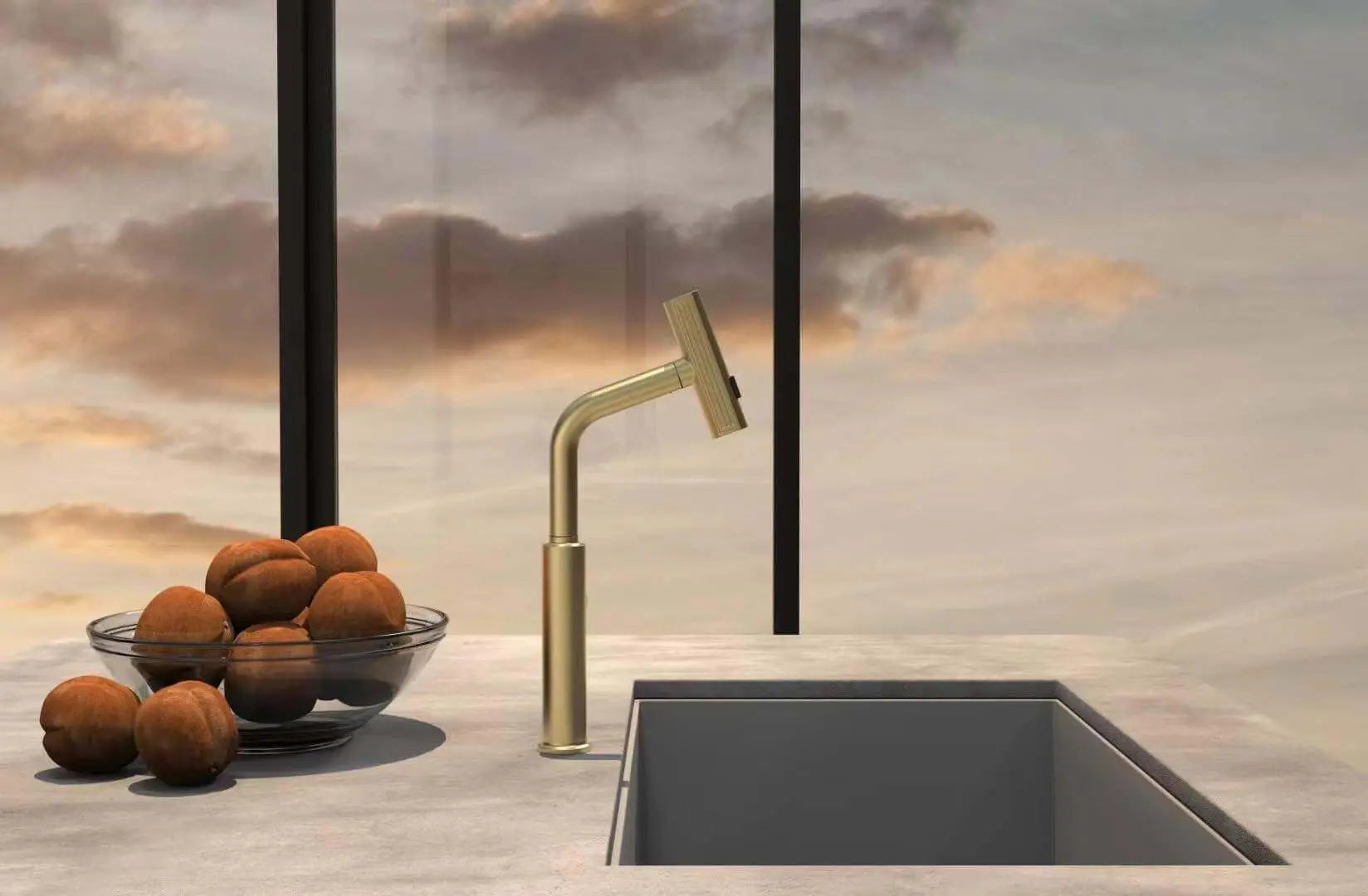 The Gold Versa Faucet The Black Markit